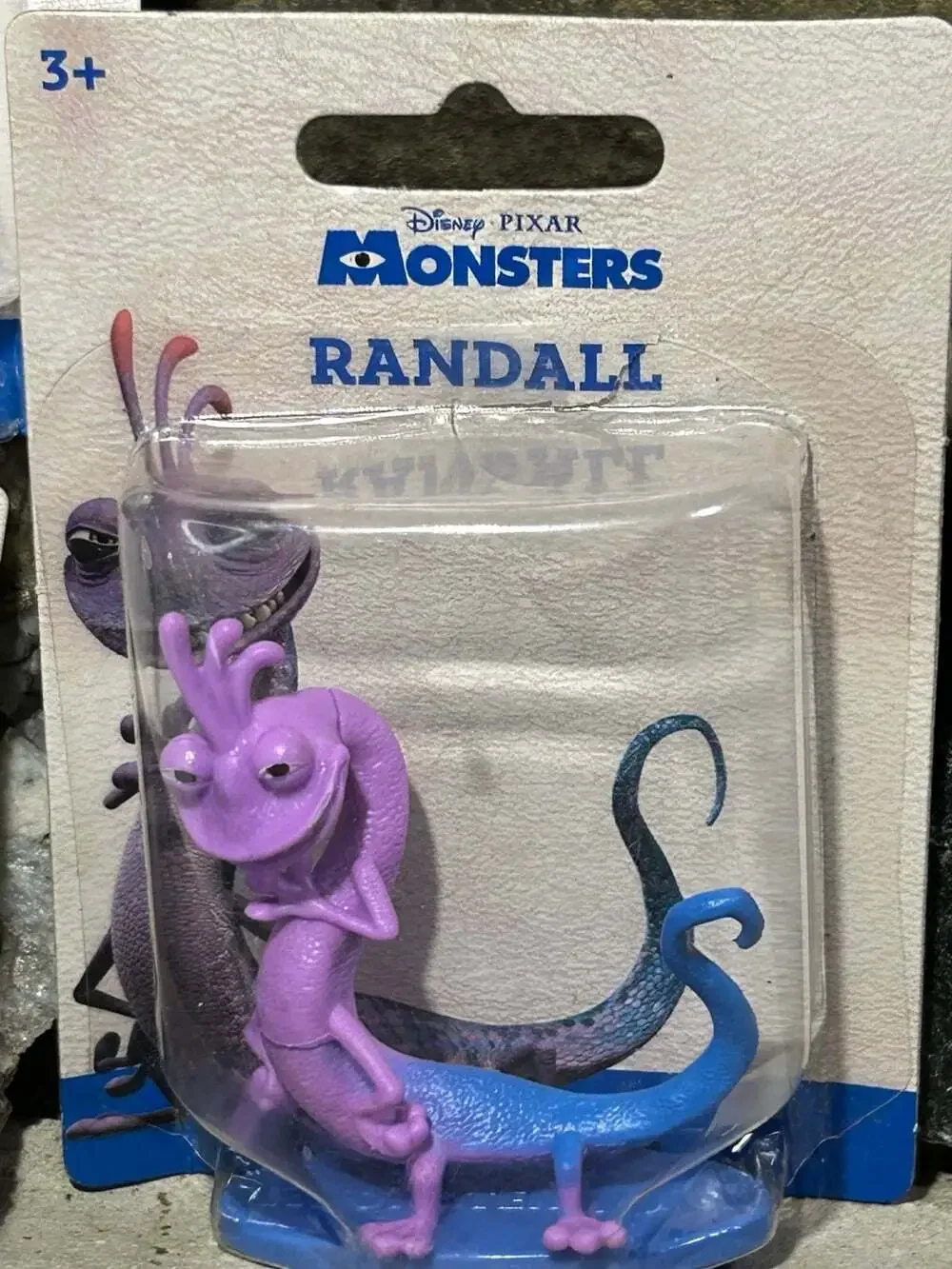 Monsters Inc Boo, Sully, Mike and Randal Cake topper figures Micro Collection